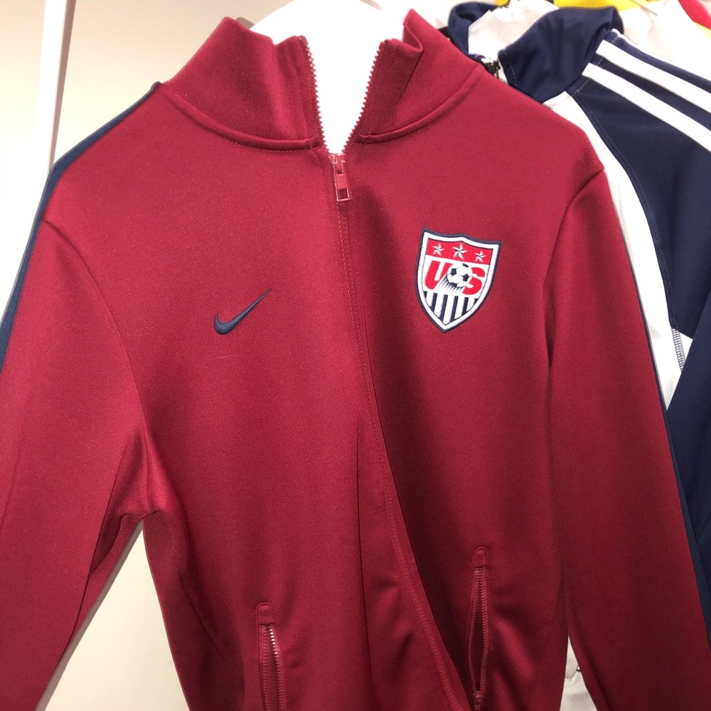 Mens Nike USA Track zip up